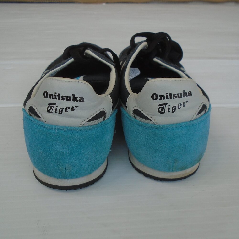 Asics Onitsuka Tiger Serrano Mens Sneakers Size 6 Blue - Picture 4 of 6